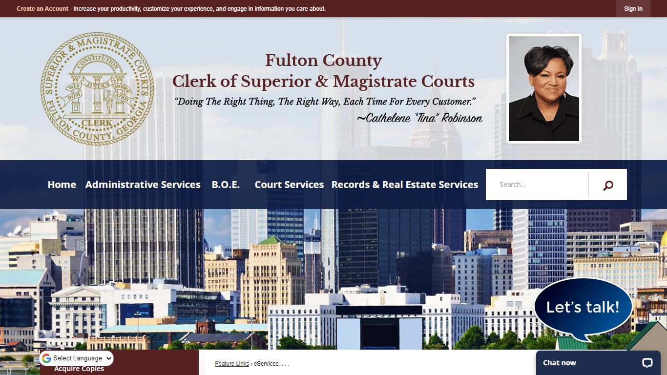 eServices | Fulton County Superior Court, GA